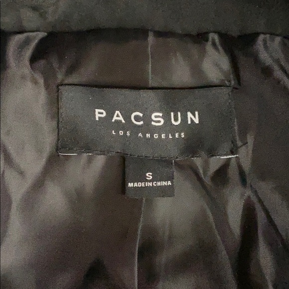 Pacsun Mens Trench Coat - Picture 2 of 5